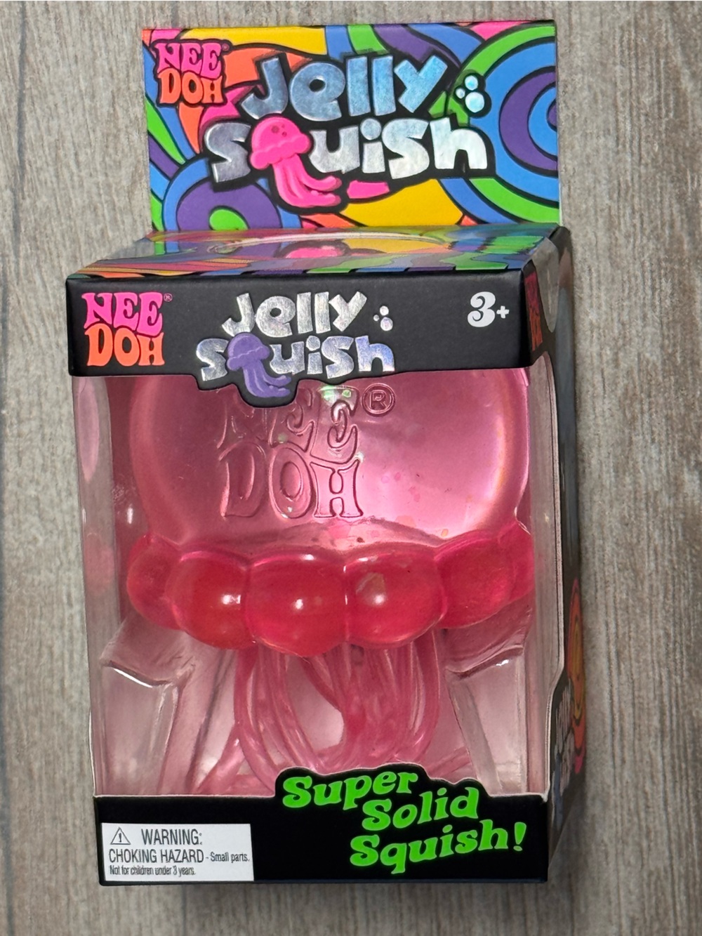 Pink NeeDoh Jelly Squish 🪼 🩷